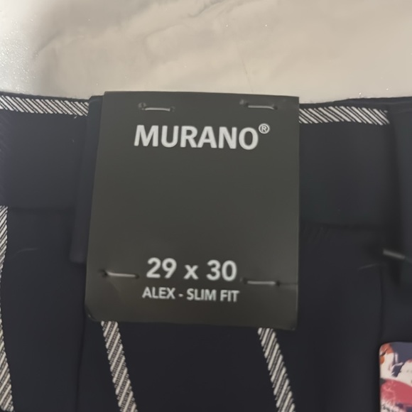 Murano Alex Fit Striped Slacks - Picture 5 of 5